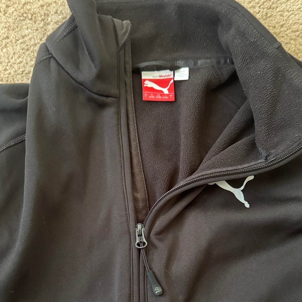 Puma Men's Black Performance Jacket - Picture 5 of 9